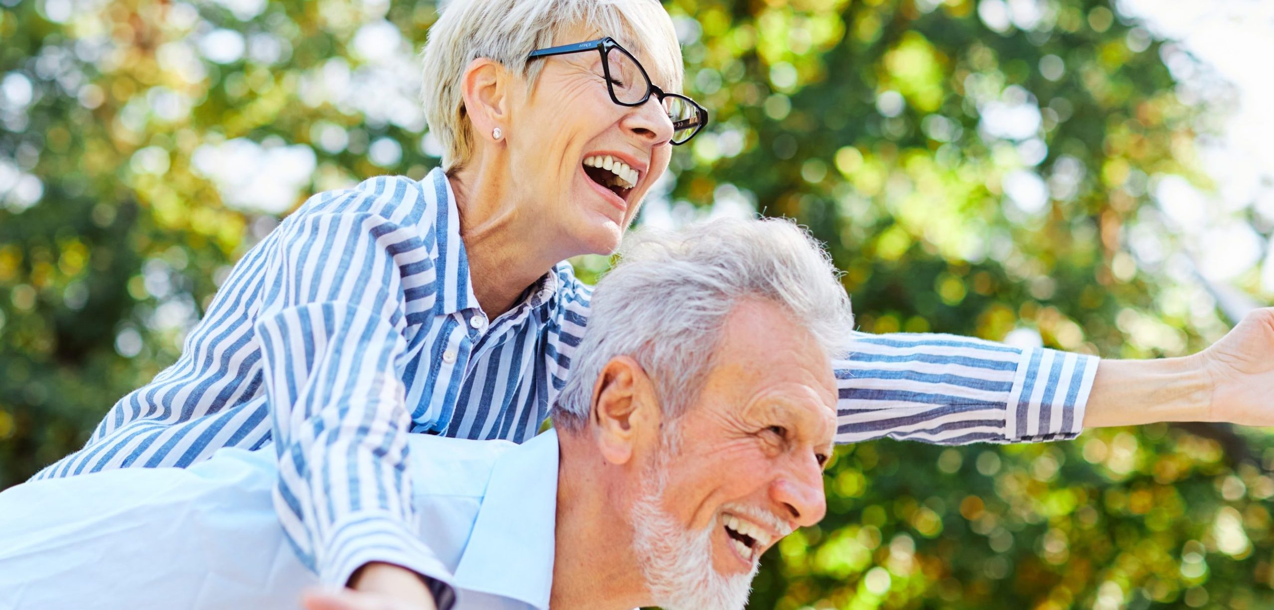 Older couple enjoying time outdoors, illustrating peace of mind and retirement planning supported by SMSF administration services.